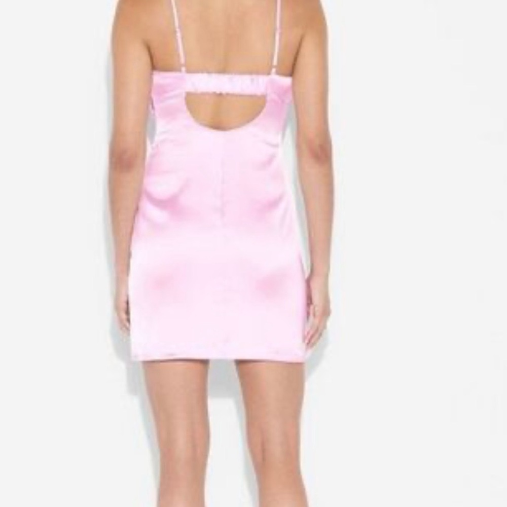 Wild Fable Pink Satin Chemise - Picture 2 of 3